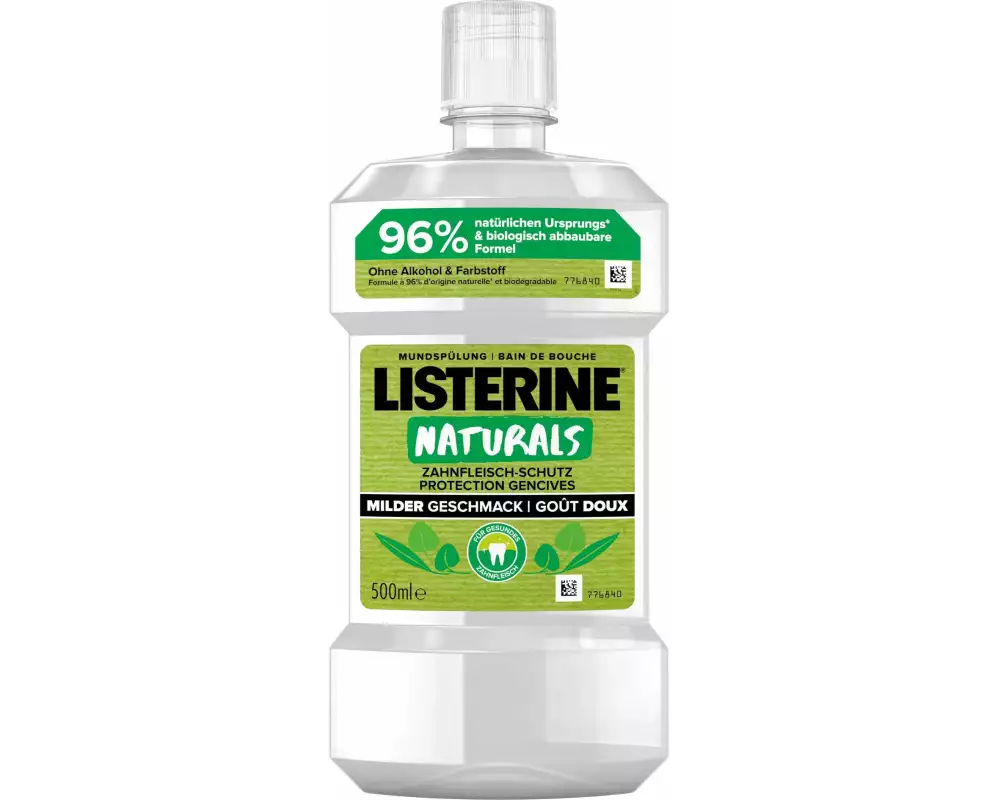 Listerine Mundspülung Naturals Zahnfleischschutz 500 ml