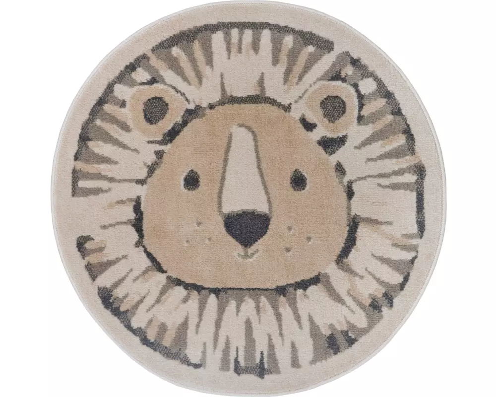 Hanse Home Spielteppich Lion 140 cm, Grau