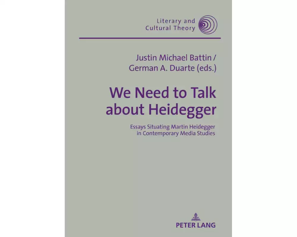 We Need to Talk About Heidegger