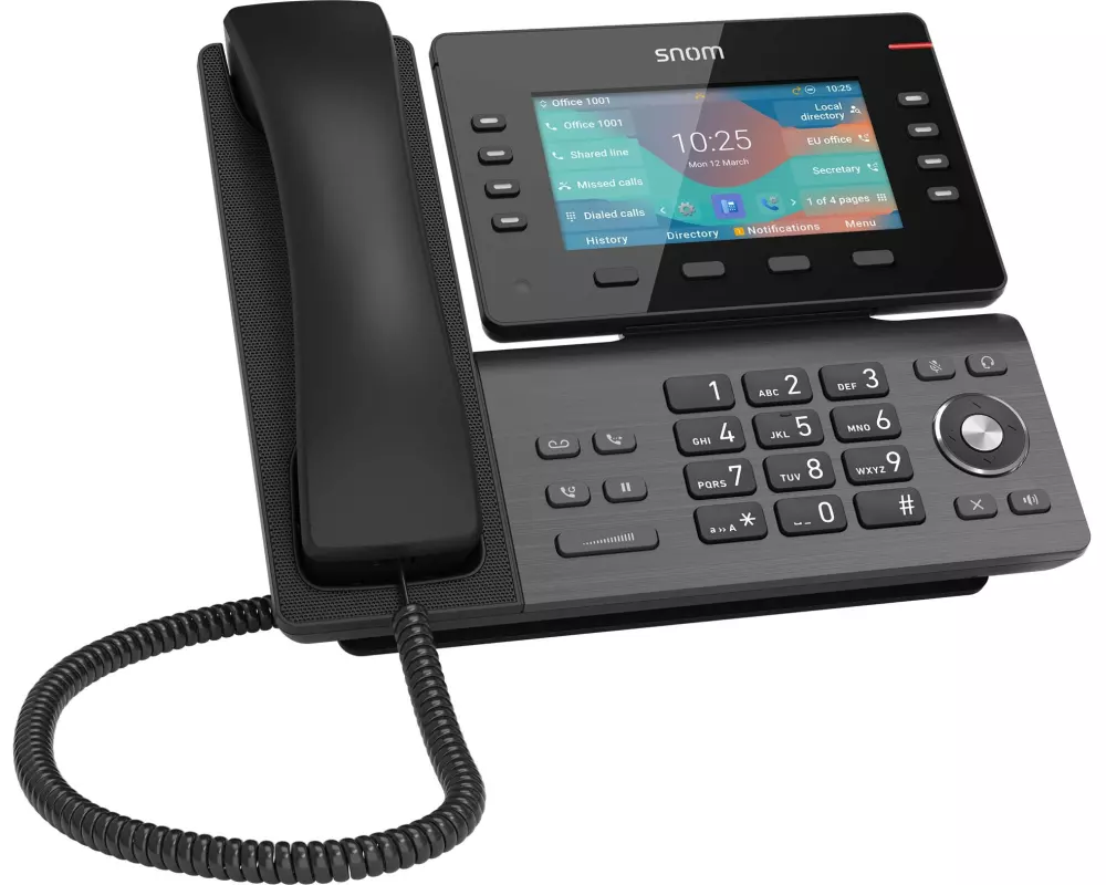 snom Tischtelefon D862 Schwarz