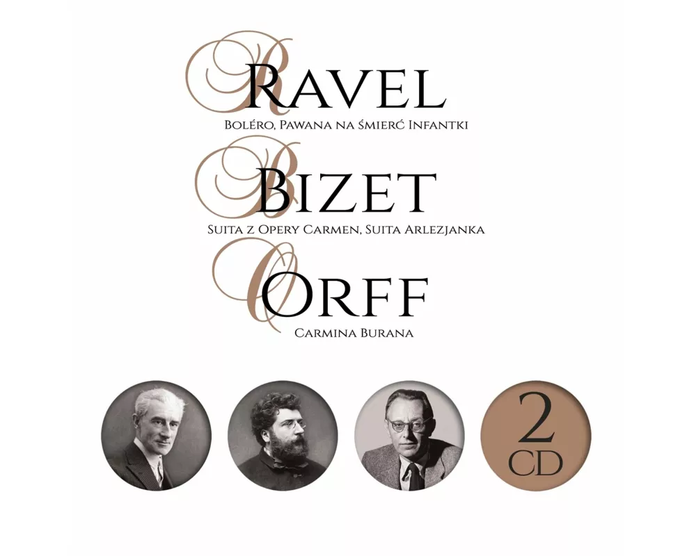 Ravel/Bizet/Orff 2CD