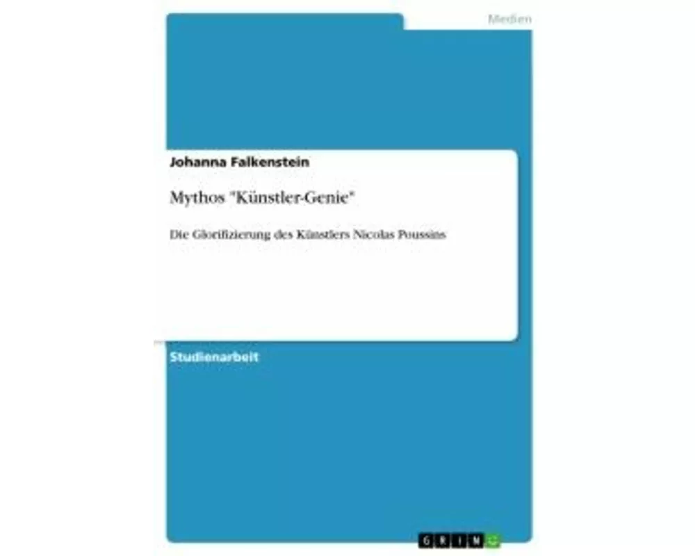 Mythos "Künstler-Genie"