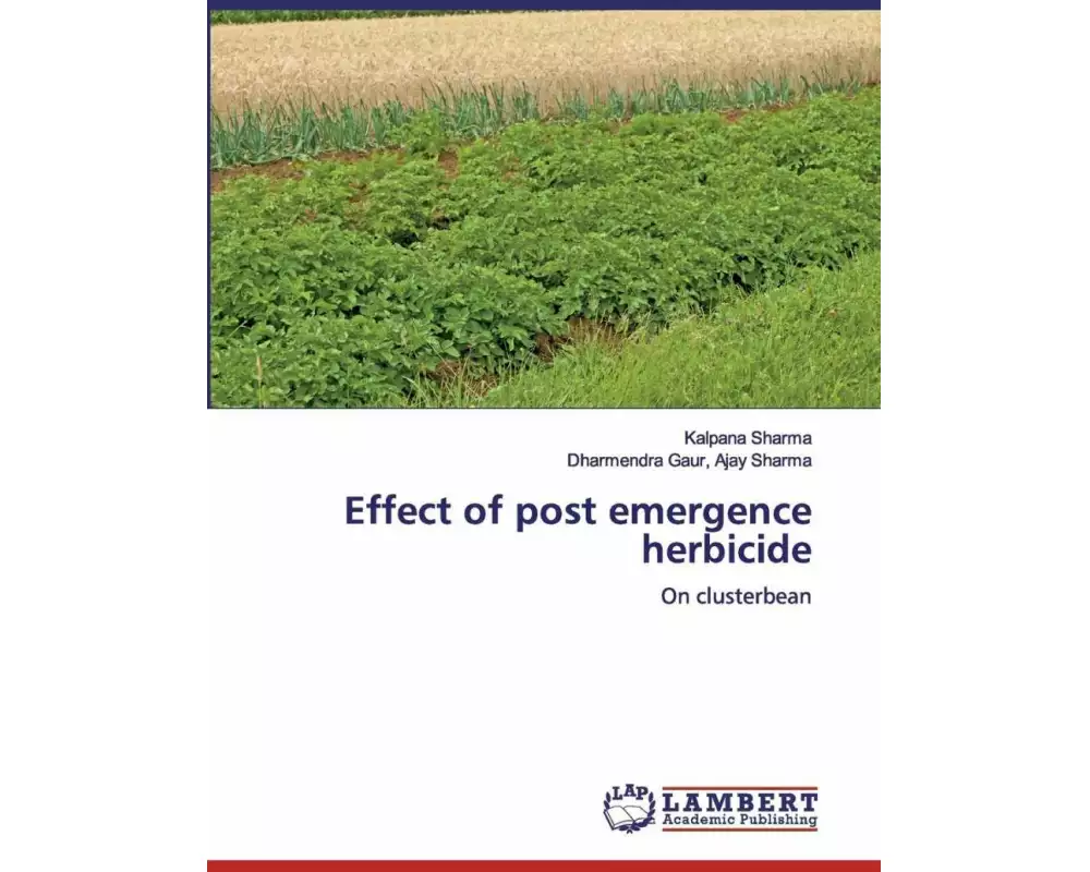 Effect of post emergence herbicide