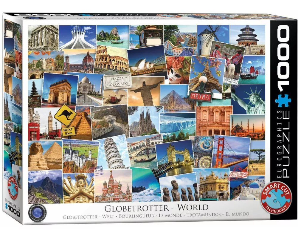 Globetrotter Welt 1000 Teile