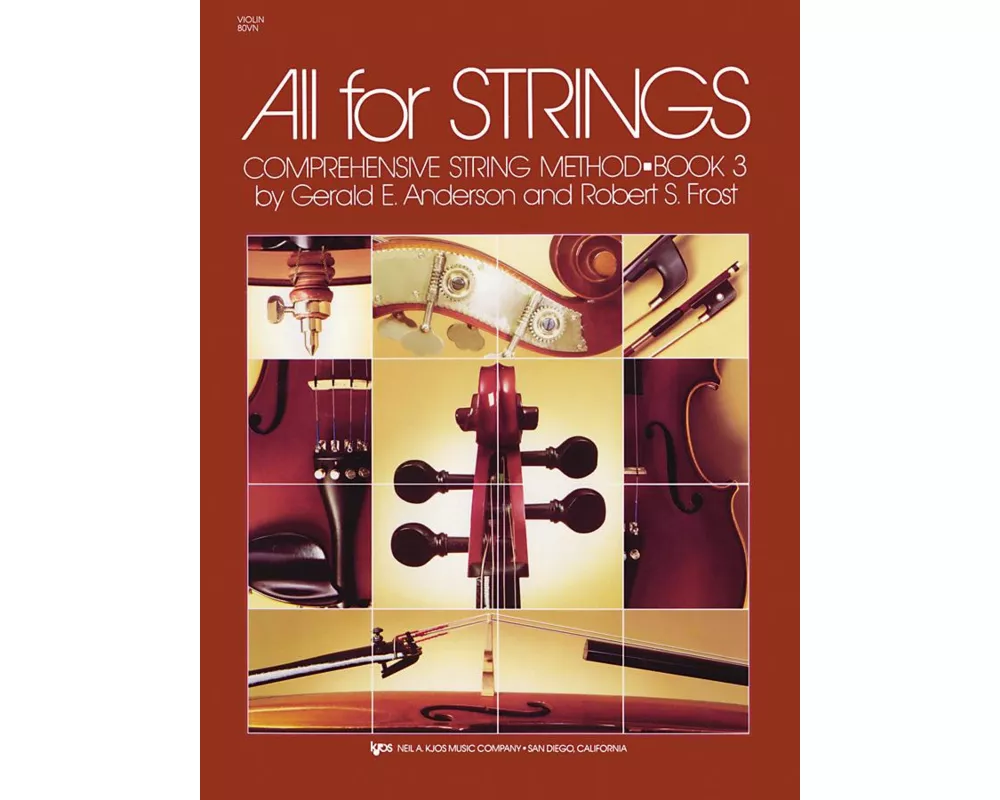 All for Strings Book 3 Violin