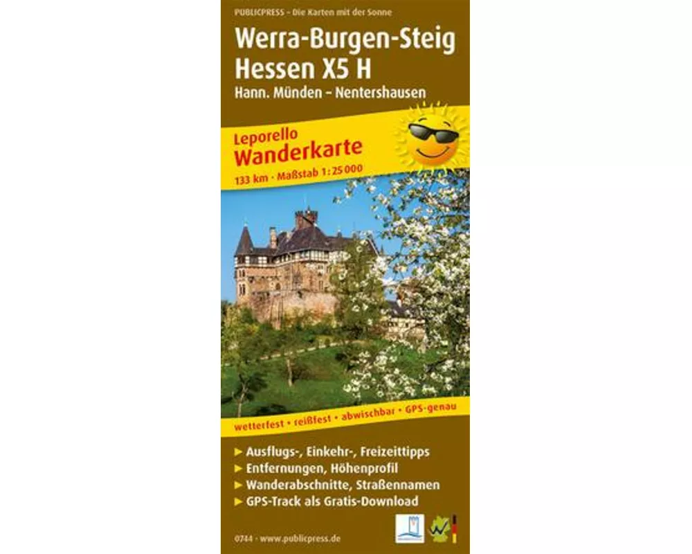 Werra-Burgen-Steig Hessen X5 H, Hann. Münden - Nentershausen