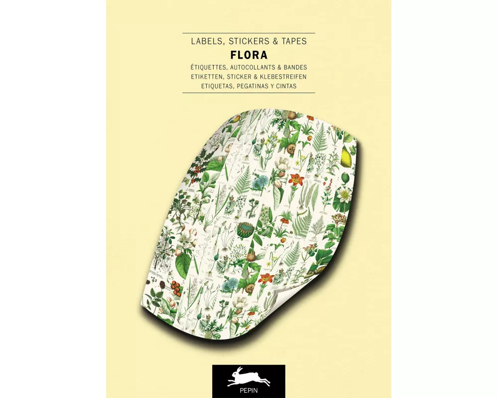 Flora - Label, Sticker & Tape Books