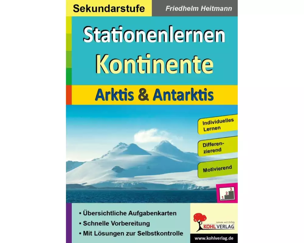 Stationenlernen Kontinente / Arktis & Antarktis
