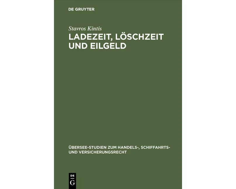 Ladezeit, Löschzeit und Eilgeld
