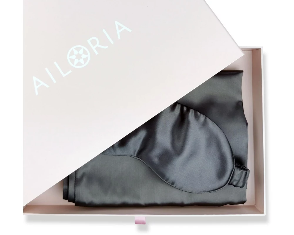 Ailoria BEAUTY SLEEP SET 100% Maulbeerseide, 80 x 80 cm