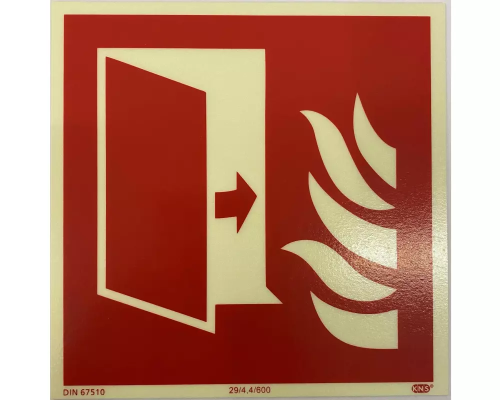 P.R.O. Brandschutztüre – Piktogramm 150 x 150 mm
