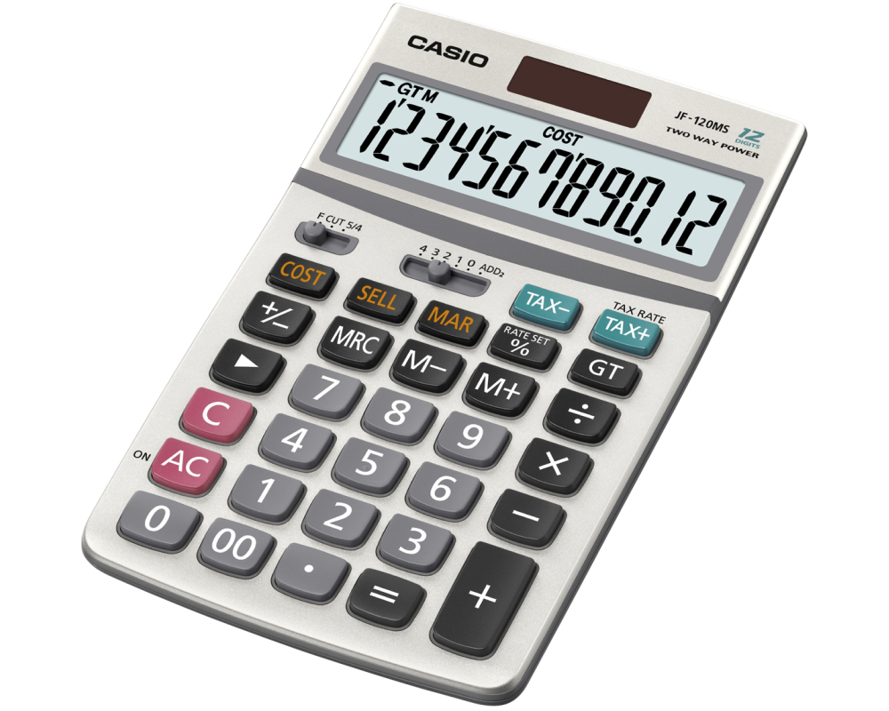 CASIO Tischrechner JF-120MS