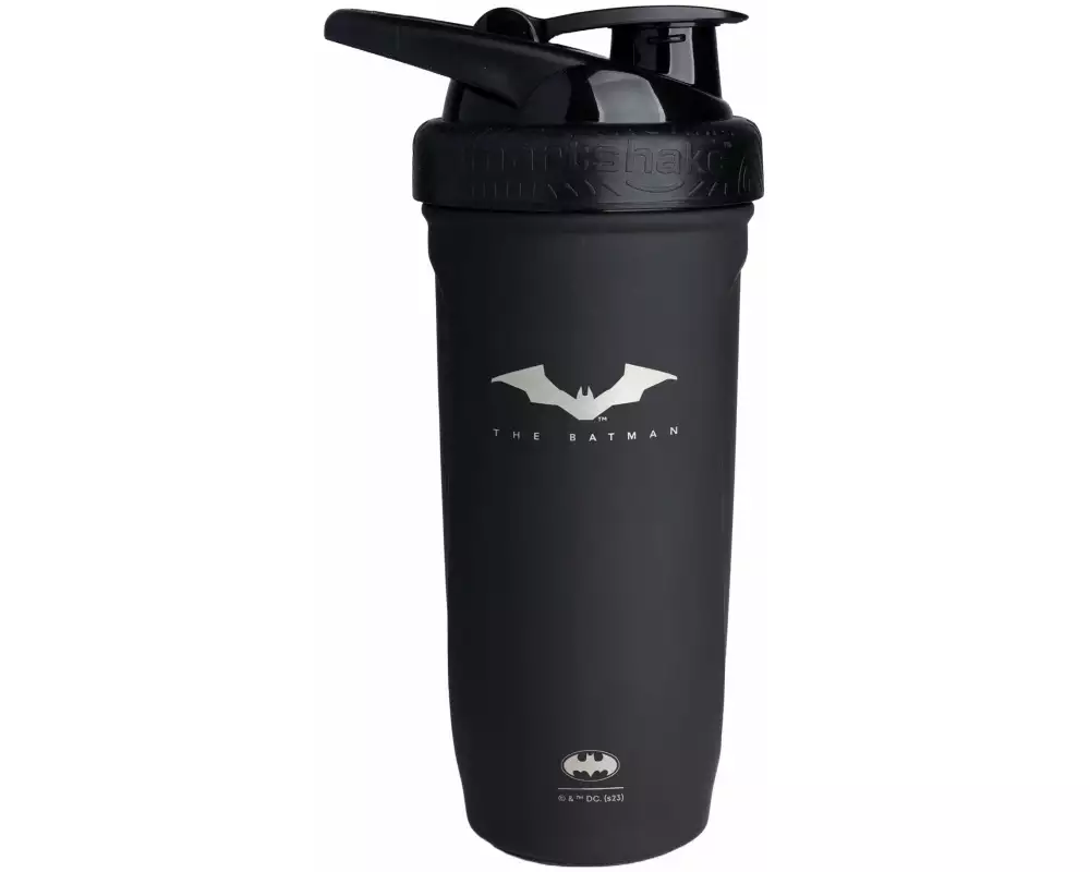 Smartshake Reforce Batman Shaker 900 ml, Schwarz