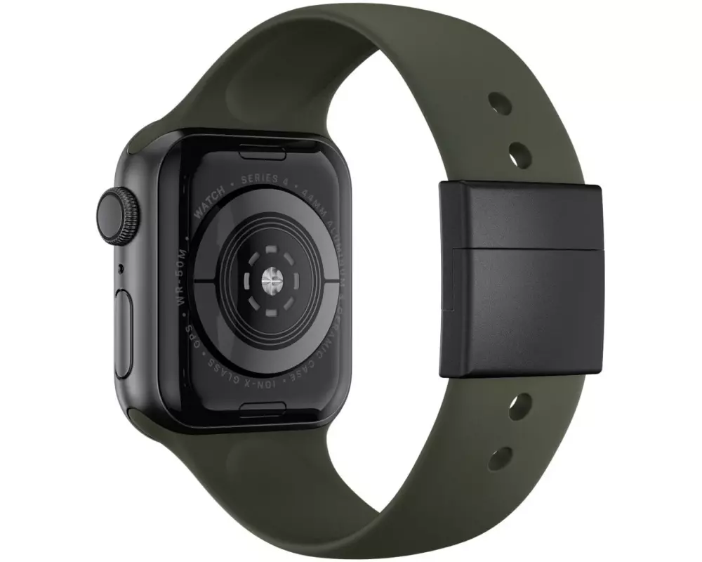 xMount Armband Apple Watch Series 1 - 6/SE (44 mm) Grün / Schwarz