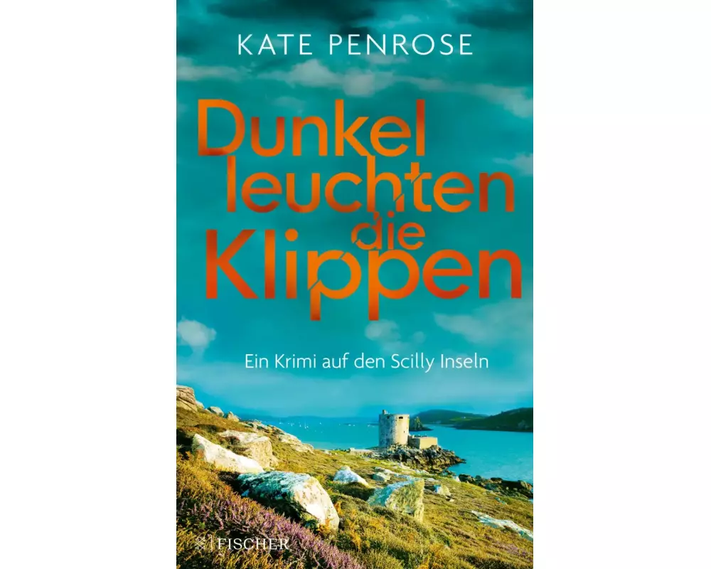 Dunkel leuchten die Klippen