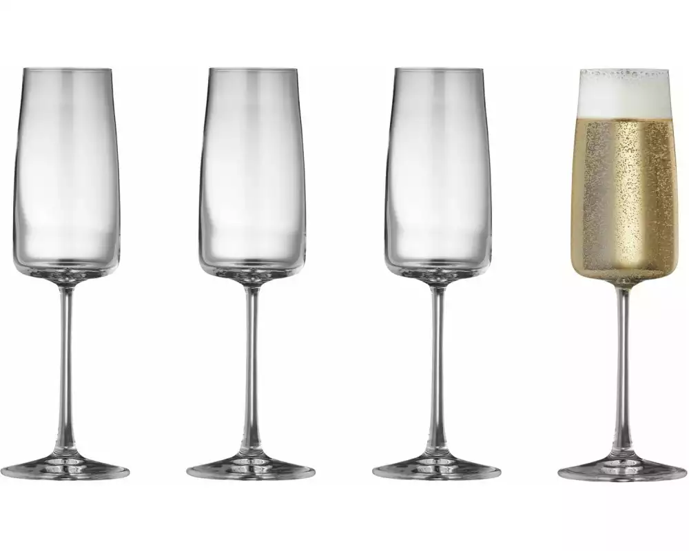 Lyngby Champagnerglas Zero 4 Stück, 30 cl