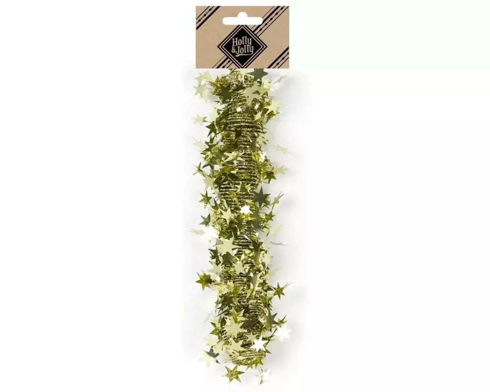 Holly & Jolly Spirale mit Sternen 3.5 x 75 cm, Salbei