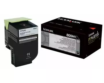 LEXMARK 800H1 toner cartridge black standard capacity 4.000 pages 1-pack