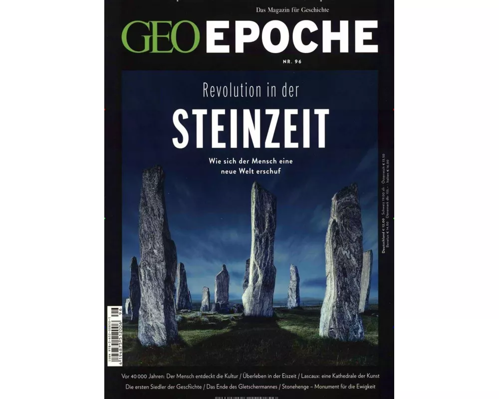 GEO Epoche 96/2019 - Revolution in der Steinzeit