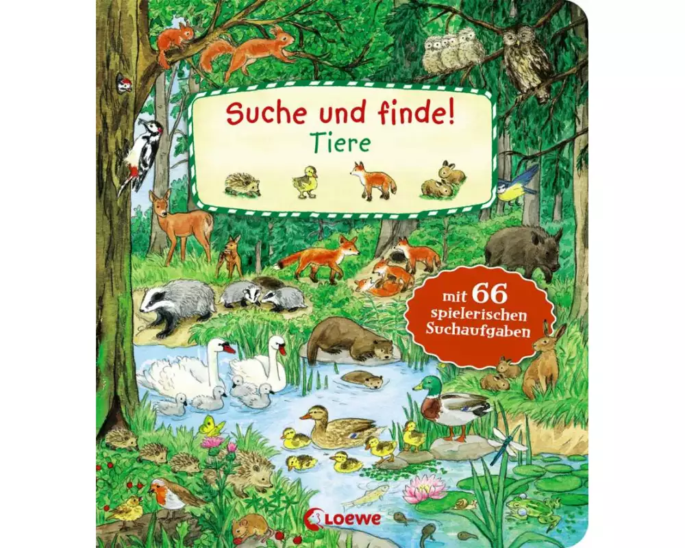 Suche und finde! - Tiere