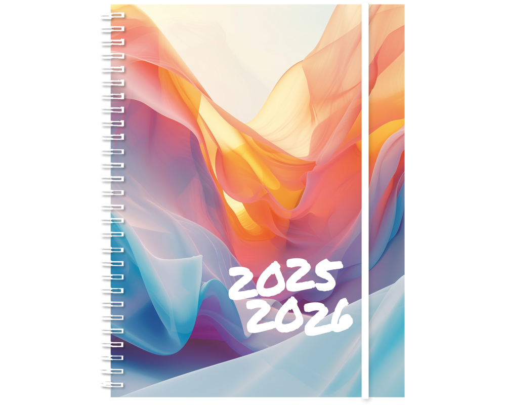 SIMPLEX Schüleragenda Emotions 25/26 500212.26 1T/1S 12M Fantasy ML 12x16.5cm