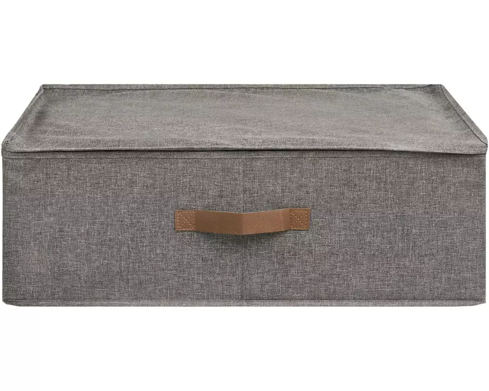 House Nordic Aufbewahrungsbox Noto, 56 x 47 x 18 cm, Dunkelgrau