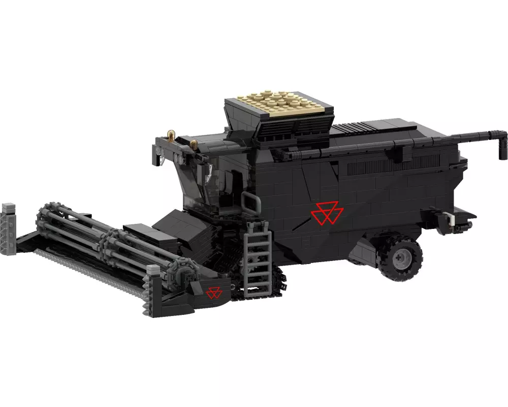 Brixies Plus Massey Ferguson Ideal Mähdrescher 1:32