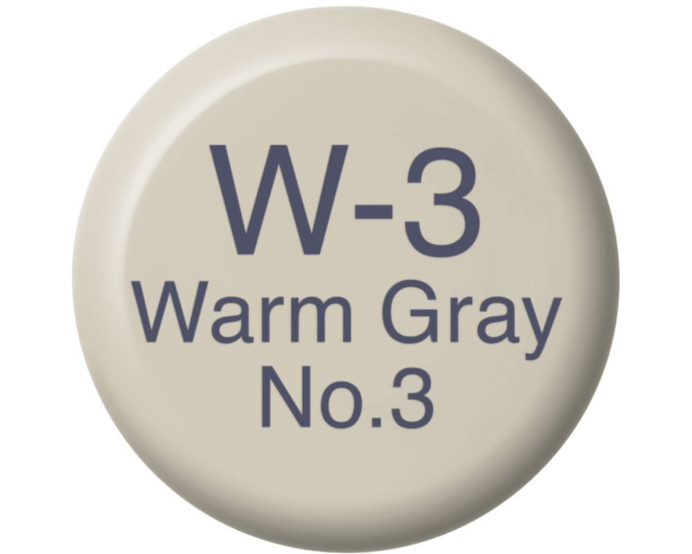 COPIC Ink Refill 2107608 W-3 - Warm Grey No.3