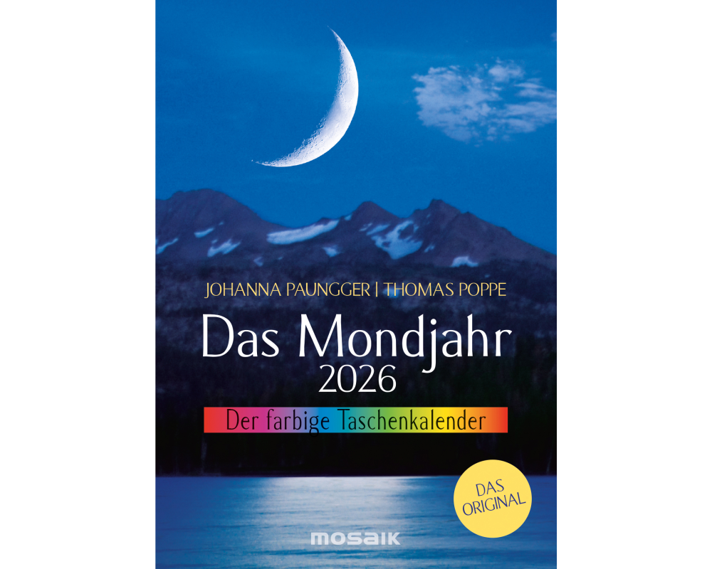 GOLDMANN TA Das Mondjahr 2026 9783442395248 1W/2S DE 10x14cm