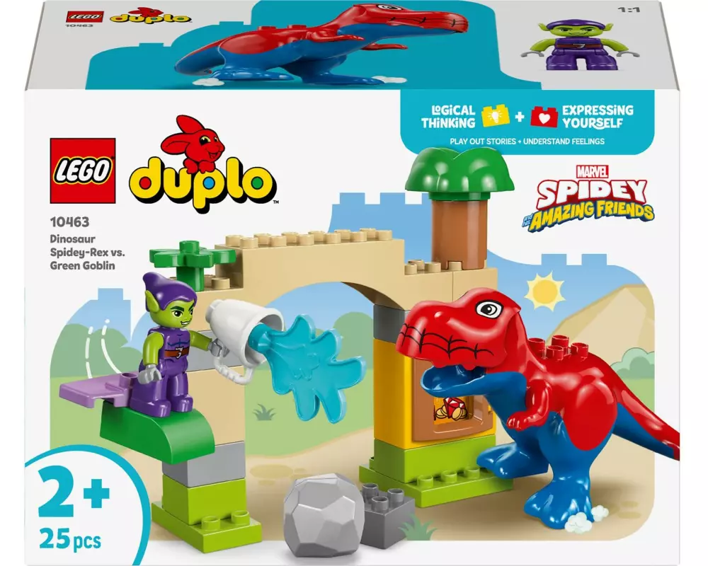 LEGO DUPLO Spidey-Rex vs. Green Goblin 10463