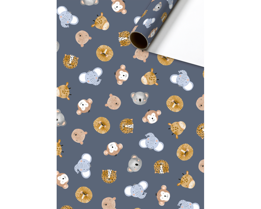 STEWO Geschenkpapier Buba 2528518032 violett dunkel 70x150cm