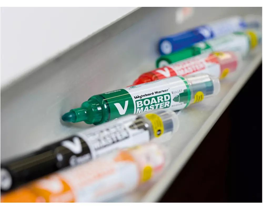 Pilot Whiteboard-Marker 5-er Set, Rundspitze