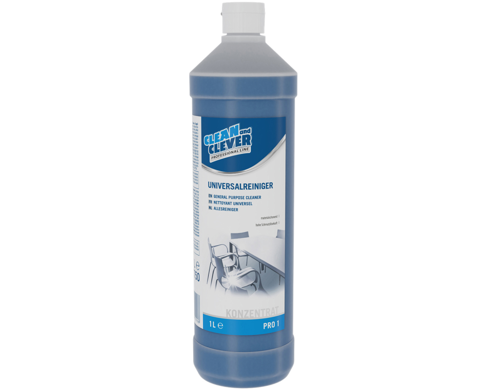CLEAN AND CLEVER Universal- reiniger 1lt 40647 PRO1