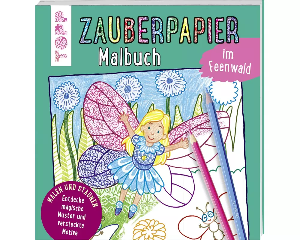 Frechverlag Malbuch Zauberwald 21.3 x 21.1 cm