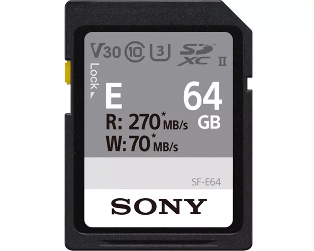 Sony SDXC-Karte UHSII SF-E64A 64 GB