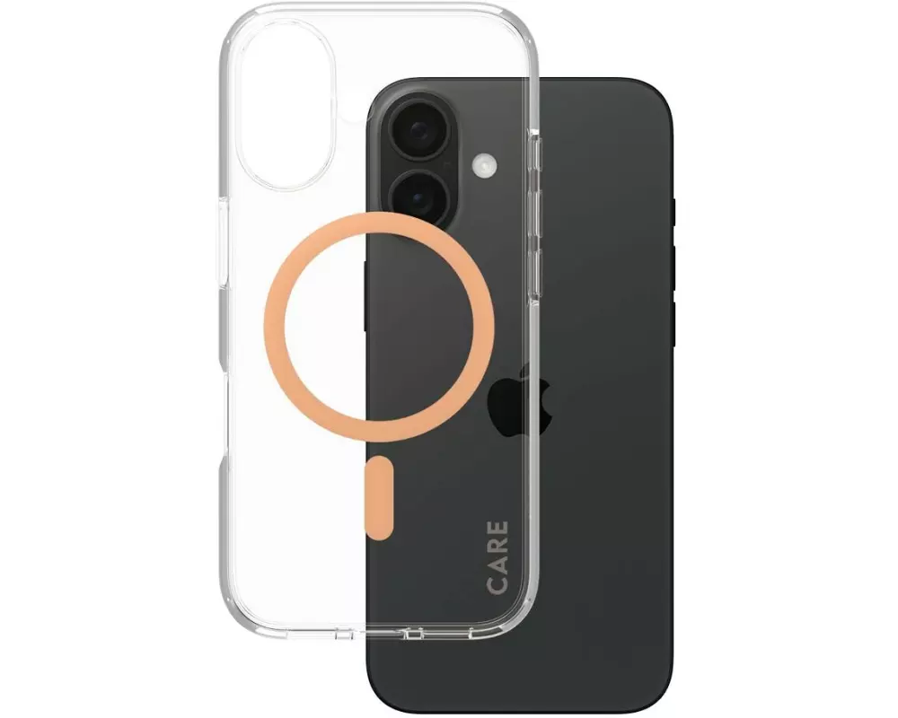 CARE Back Cover Flagship iPhone 16 Peachy