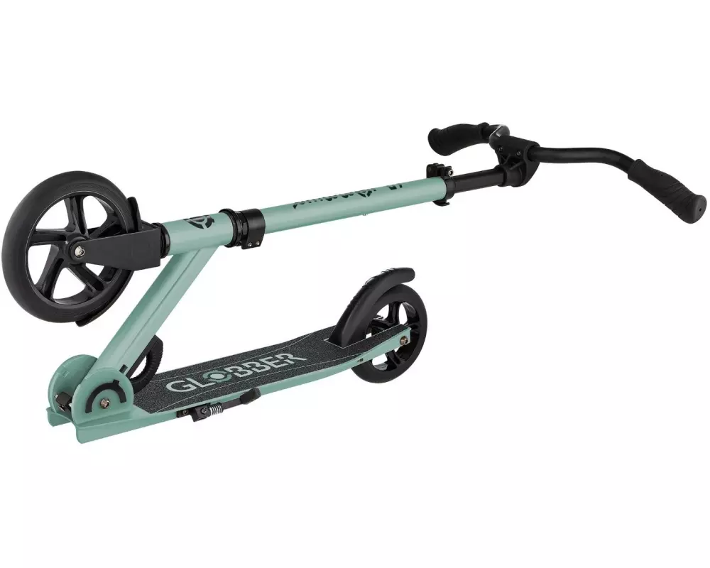 GLOBBER Flow Rider Tretroller Klappbar Aluminium Sage