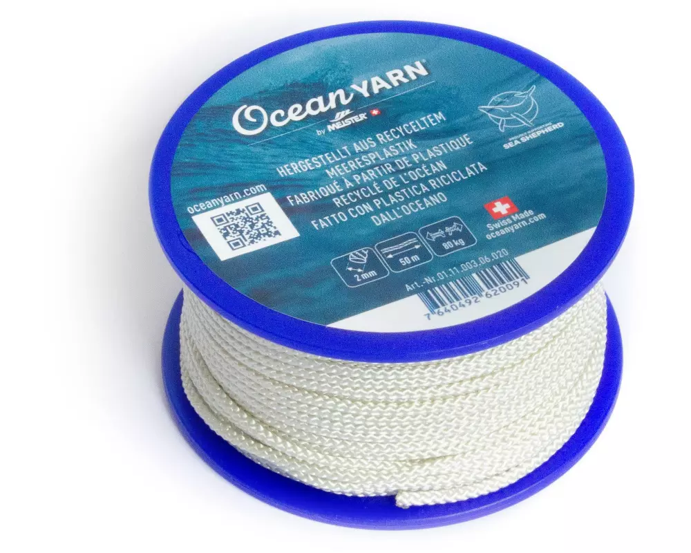 Meister Seil OceanYarn Ø 2 mm, 50 m, 80 kg, Weiss