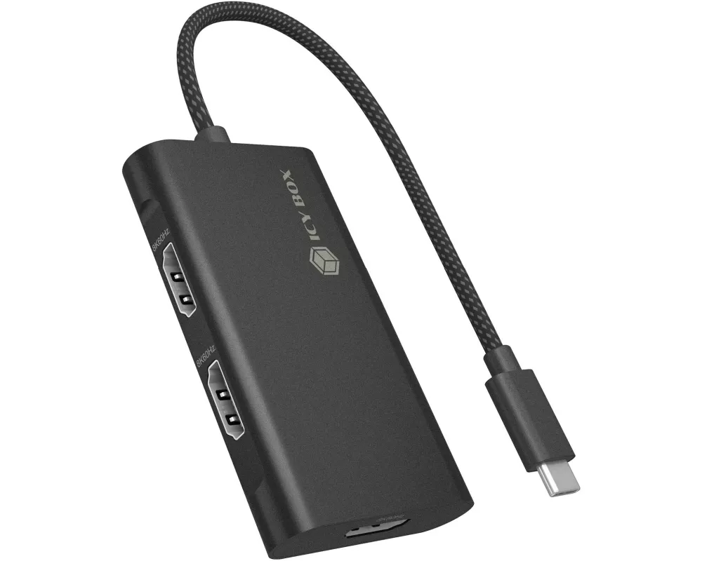 ICY BOX Adapter IB-AD1030-C Type-C - 3x HDMI