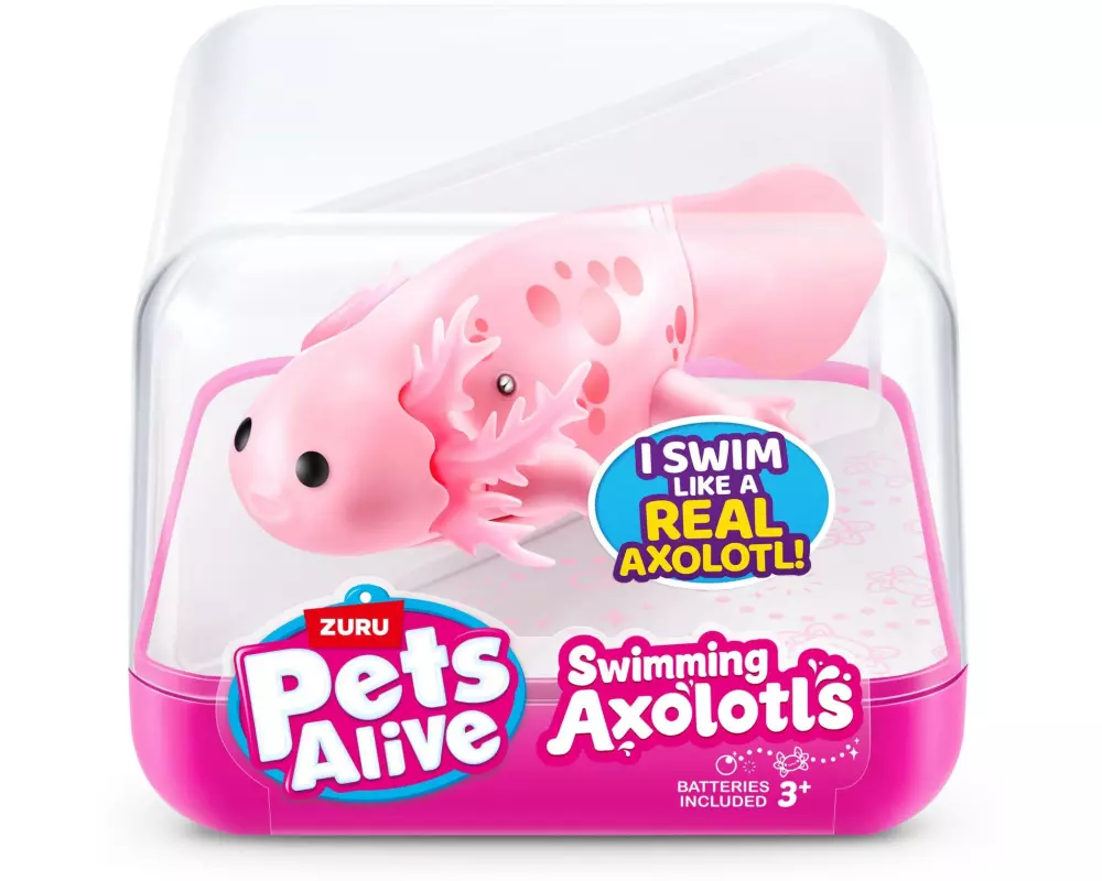 Zuru Roboter Pets Alive Robo Swimming Axolotl assortiert