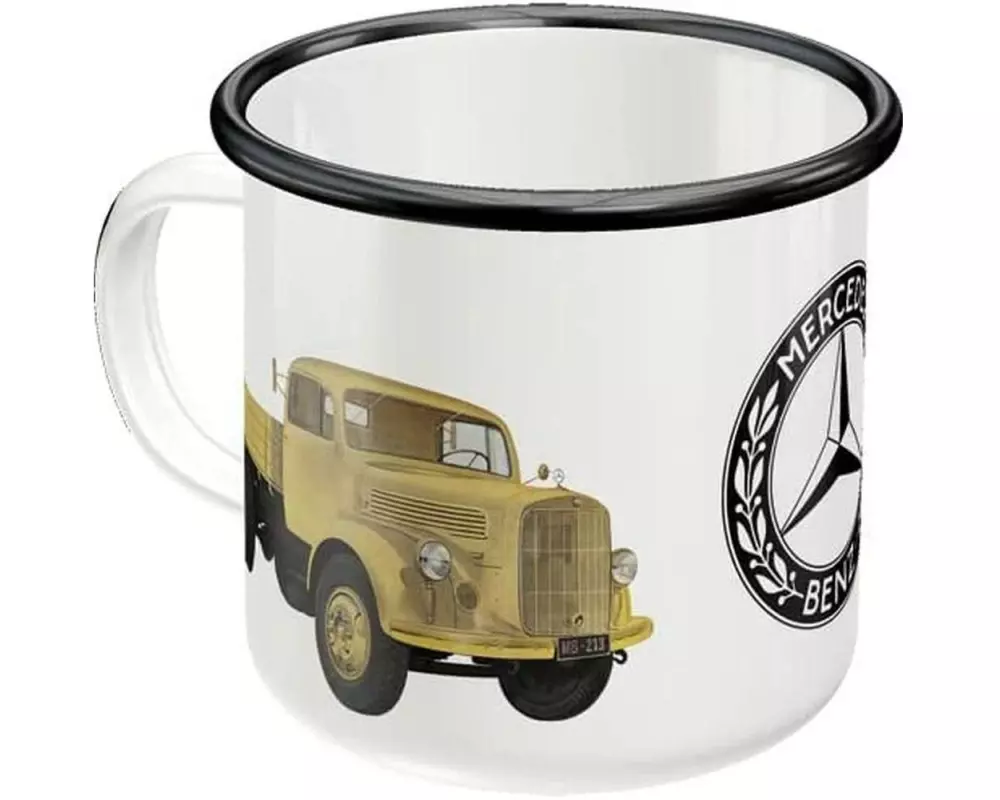 Nostalgic Art Kaffeetasse Daimler Truck 360 ml, 1 Stück, Mehrfarbig