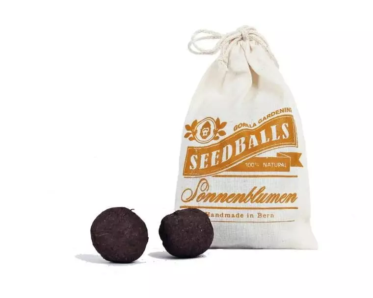 Gorilla Gardening Seedballs Sonnenblumen
