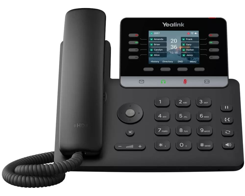 Yealink Tischtelefon SIP-T73W Schwarz