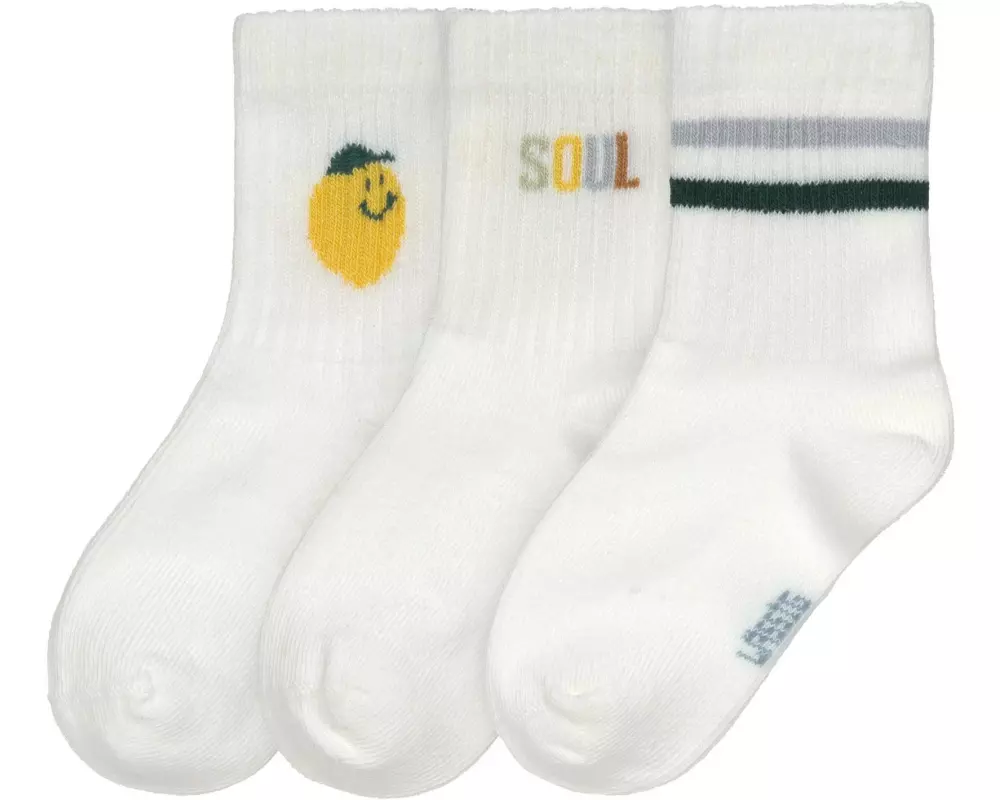 Lässig Tennissocken 3er Set Little Gang, Zitrone Gr. 27 - 30