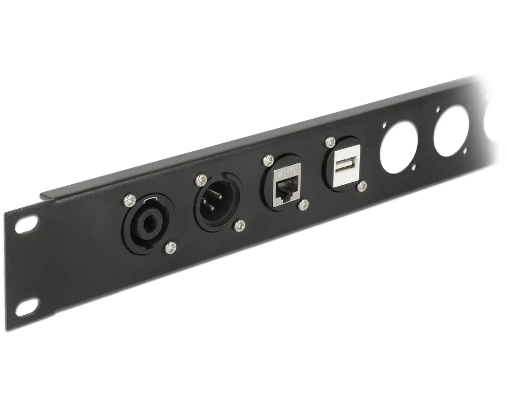 Delock Halterung Keystone 1 Port für D-Typ
