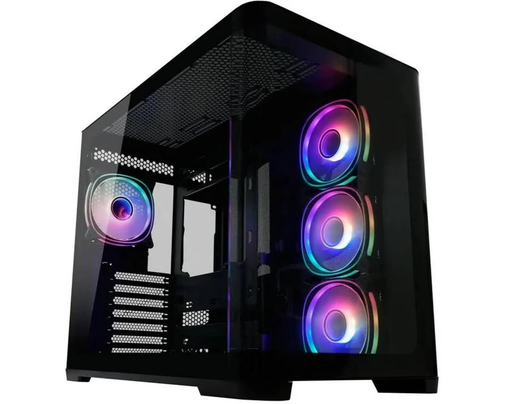 LC-Power PC-Gehäuse 8001B Pro-Storm Dark (LC-8001B-ON) Schwarz