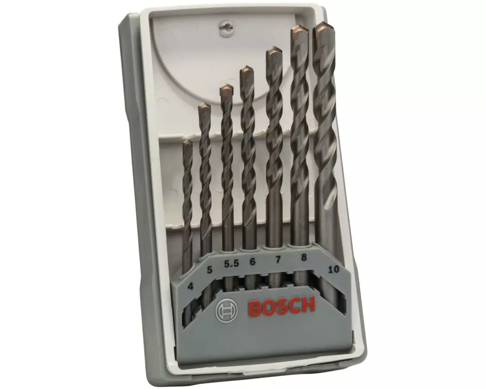 Bosch Professional Betonbohrer-Set CYL-3, 4 - 10 mm, 7-teilig