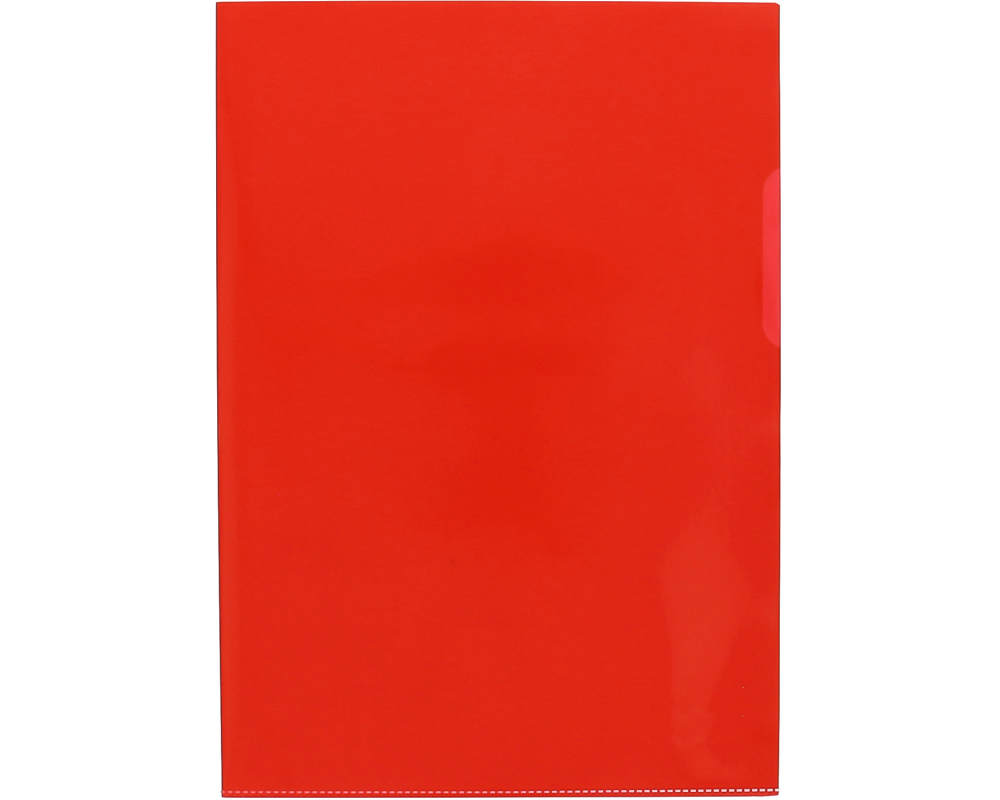 NOVOOO Pro Sichtmappen 120 my A4 400208237 rot, genarbt 100 Stück