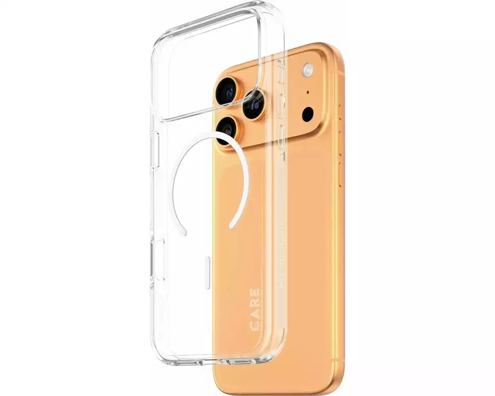 CARE Flagship Case Urban Combat iPhone 17 Pro Max Transp./White