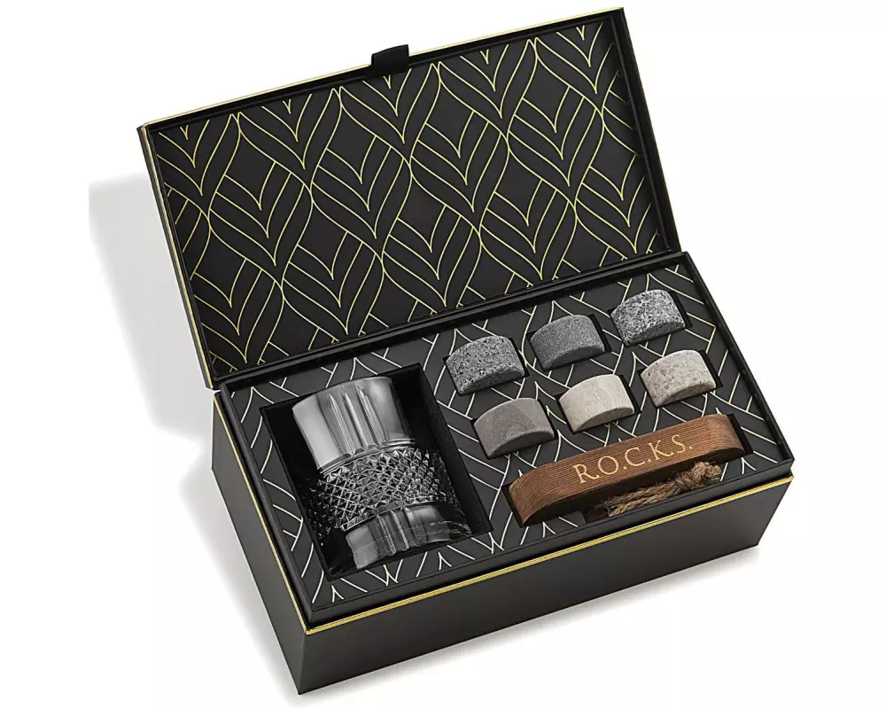 R.O.C.K.S. Whisky-Set Reserve 300 ml, Transparent